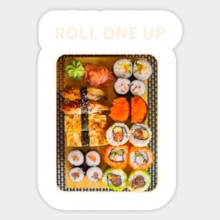 Roll one up sushi 2 Sticker